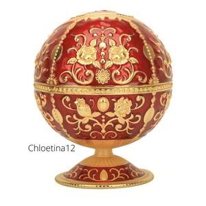 Retro Metal Ashtray Floral Design Decor Gifts